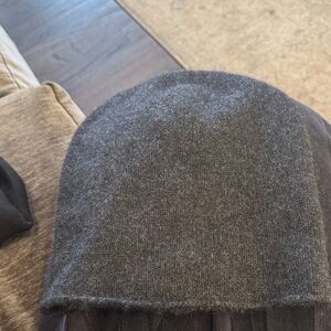Zara Charcoal Knit Hat